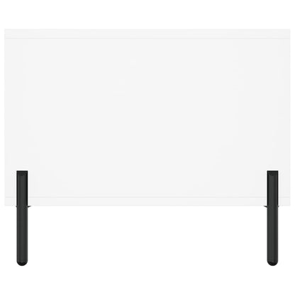 Sofabord Hvid 102x50x40 cm Træ Materiale