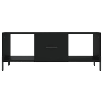 Couchtisch Schwarz 102x50x40 cm Holzwerkstoff