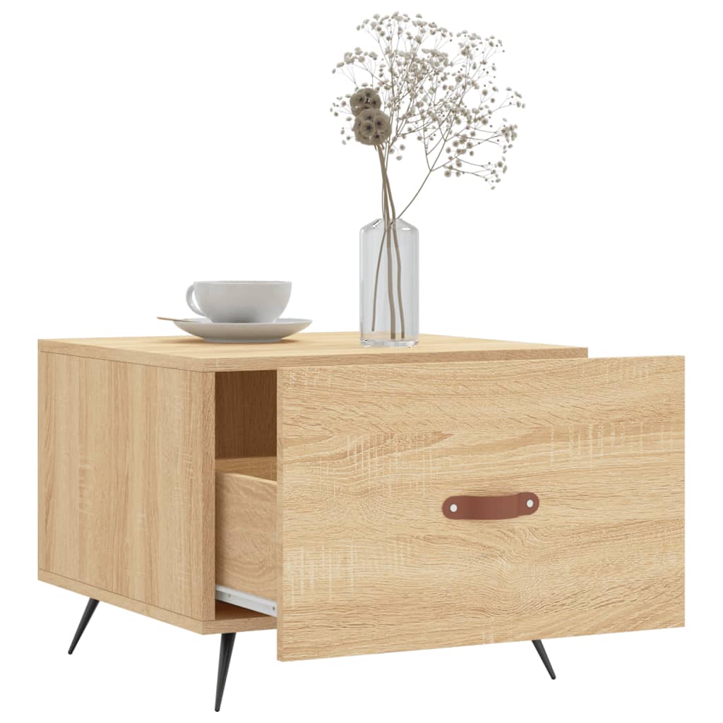 Sofabord Sonoma eg 50x50x40 cm træmateriale