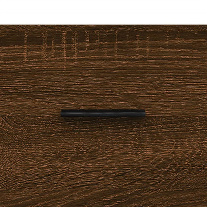 Couchtisch Braun Eichen-Optik 50x50x40 cm Holzwerkstoff