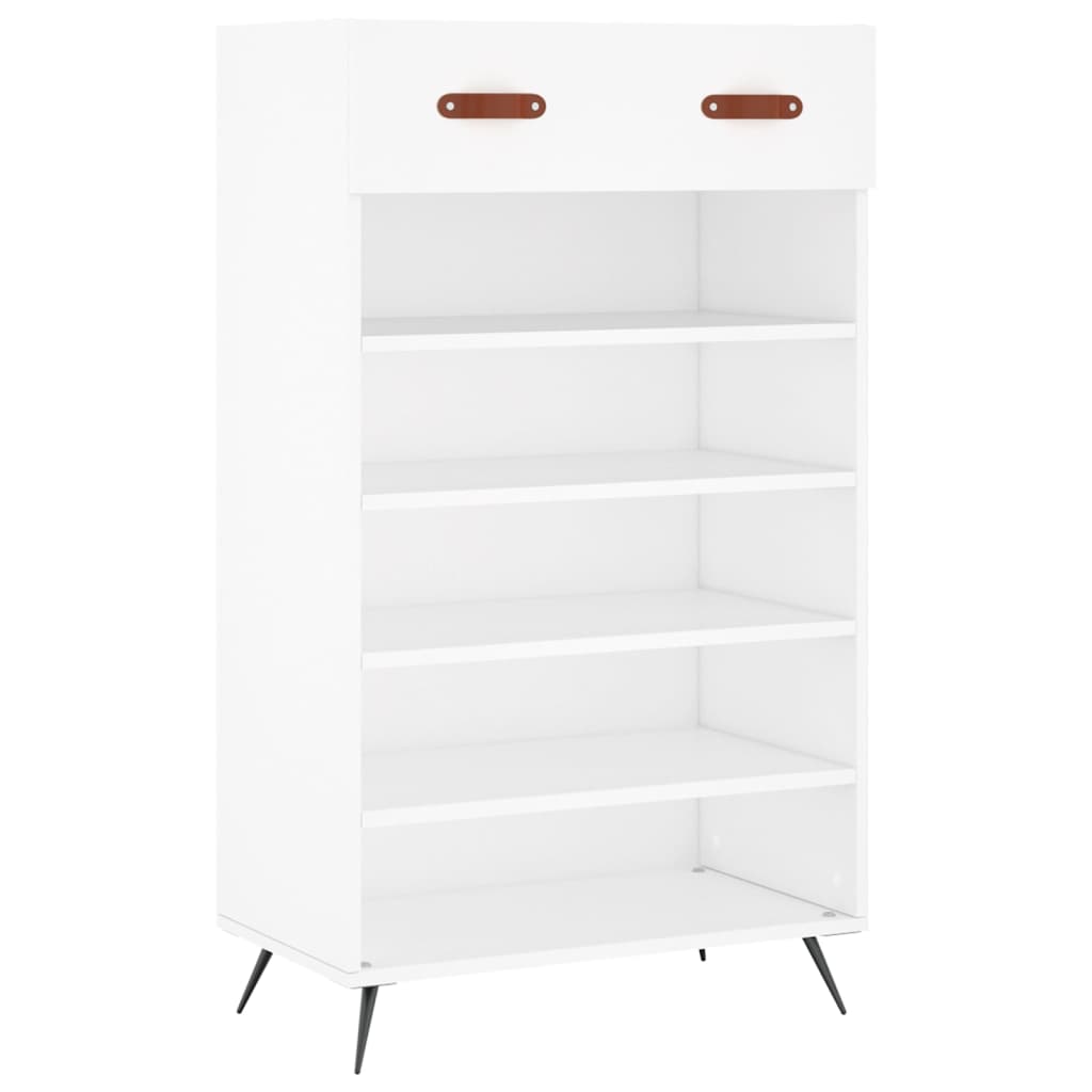 Schuhschrank Weiß 60x35x105 cm Holzwerkstoff