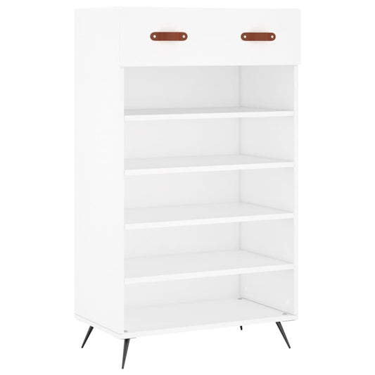 Schuhschrank Weiß 60x35x105 cm Holzwerkstoff