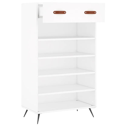 Schuhschrank Weiß 60x35x105 cm Holzwerkstoff