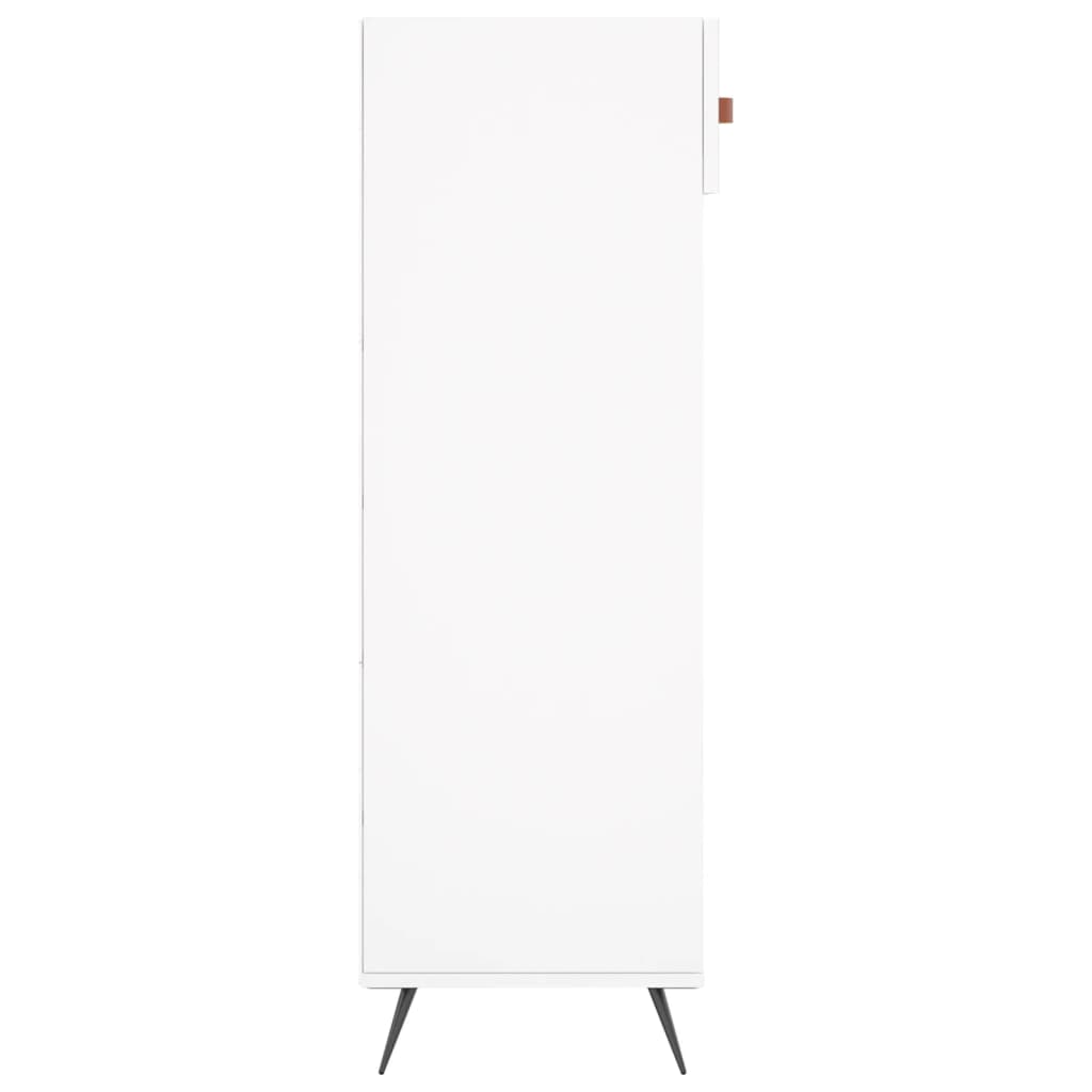 Schuhschrank Weiß 60x35x105 cm Holzwerkstoff