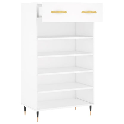 Schuhschrank Weiß 60x35x105 cm Holzwerkstoff