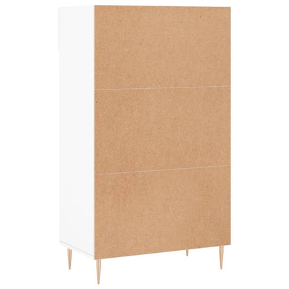 Schuhschrank Weiß 60x35x105 cm Holzwerkstoff