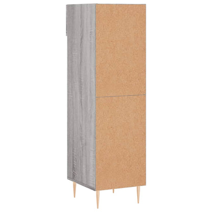 Schuhschrank Grau Sonoma 30x35x105 cm Holzwerkstoff