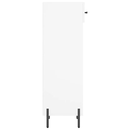 Schuhschrank Weiß 30x35x105 cm Holzwerkstoff