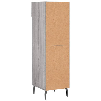 Schuhschrank Grau Sonoma 30x35x105 cm Holzwerkstoff