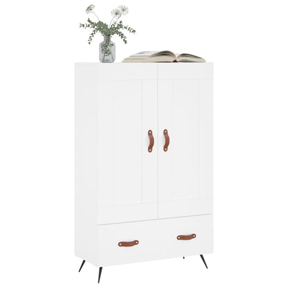 Highboard Weiß 69,5x31x115 cm Holzwerkstoff
