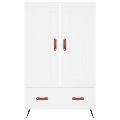 Highboard Weiß 69,5x31x115 cm Holzwerkstoff