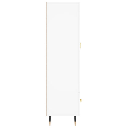 Highboard Weiß 69,5x31x115 cm Holzwerkstoff