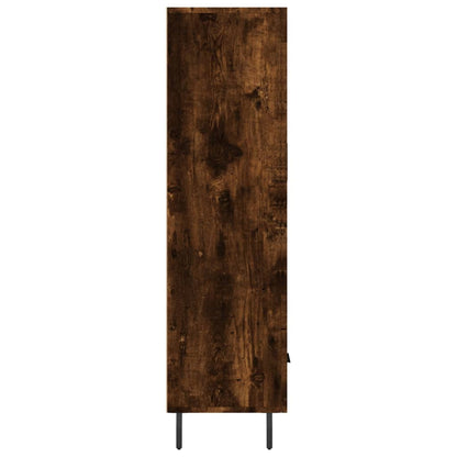 Highboard Räuchereiche 69,5x31x115 cm Holzwerkstoff