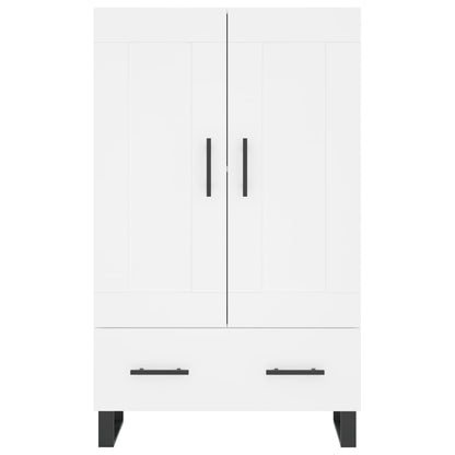 Highboard Weiß 69,5x31x115 cm Holzwerkstoff