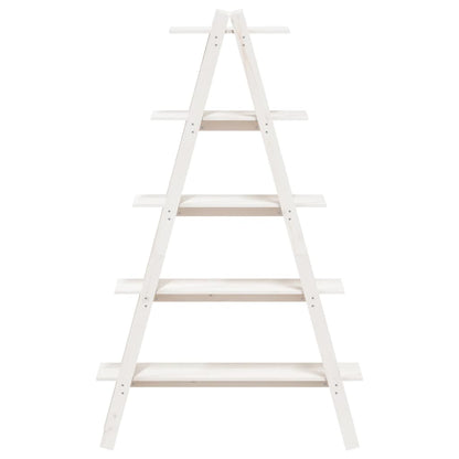 Regal mit 5 Böden A-Form 110x40x180,5 cm Massivholz Kiefer