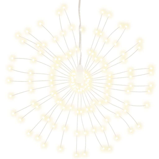 Weihnachtsbeleuchtung Feuerwerk 140 LEDs Warmweiß 17 cm