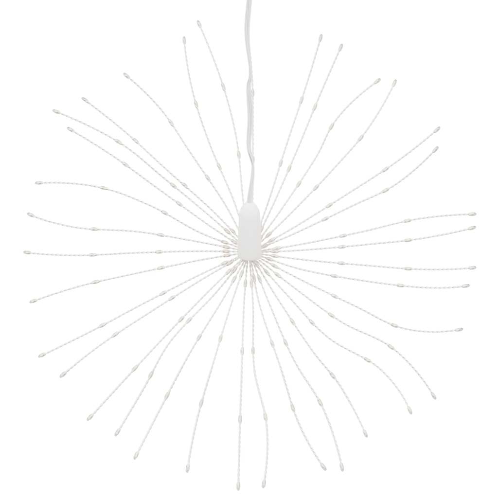 Weihnachtsbeleuchtungen Feuerwerk 4 Stk. 140 LEDs Warmweiß 17cm