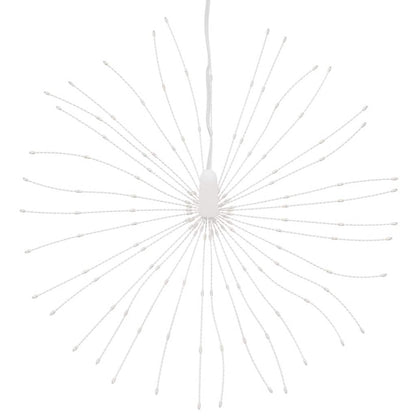 Weihnachtsbeleuchtungen Feuerwerk 4 Stk. 140 LEDs Kaltweiß 17cm