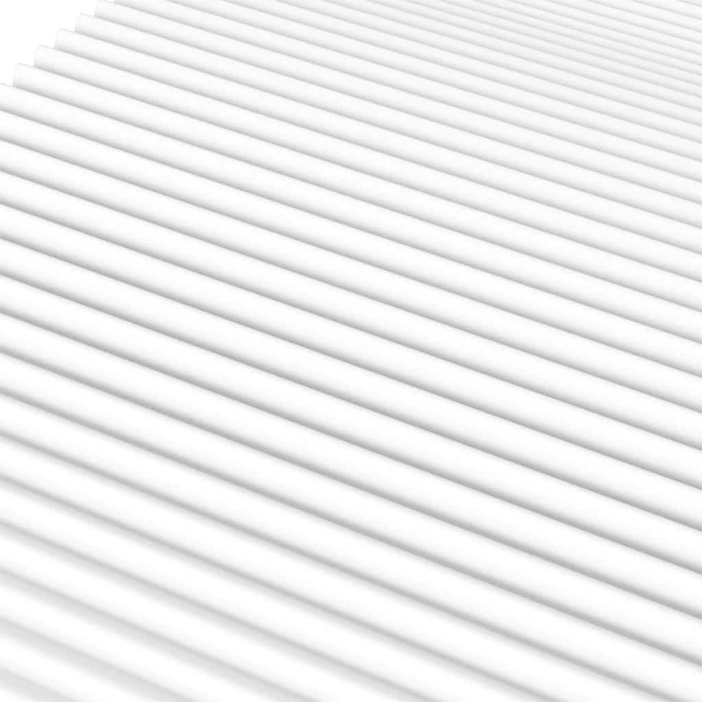 Schaumstoffmatratze Weiß 180x200 cm Härtegrad H2 H3