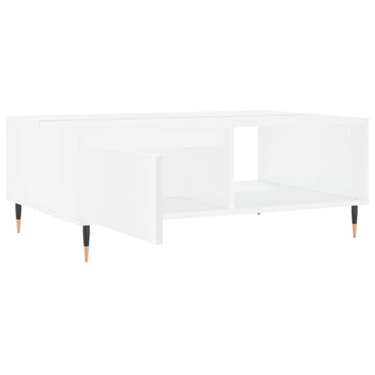 Couchtisch Weiß 90x60x35 cm Holzwerkstoff