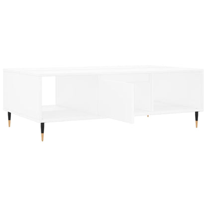 Sofabord Hvid 104x60x35 cm Træ Materiale