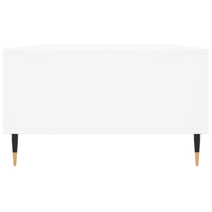 Sofabord Hvid 104x60x35 cm Træ Materiale