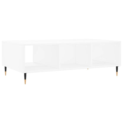 Sofabord Hvid 104x60x35 cm Træ Materiale