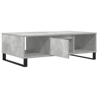 Couchtisch Betongrau 104x60x35 cm Holzwerkstoff