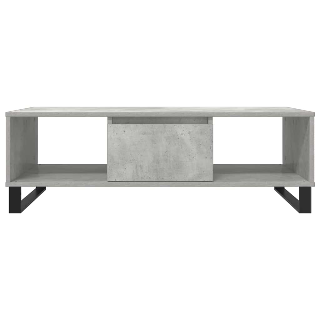 Couchtisch Betongrau 104x60x35 cm Holzwerkstoff