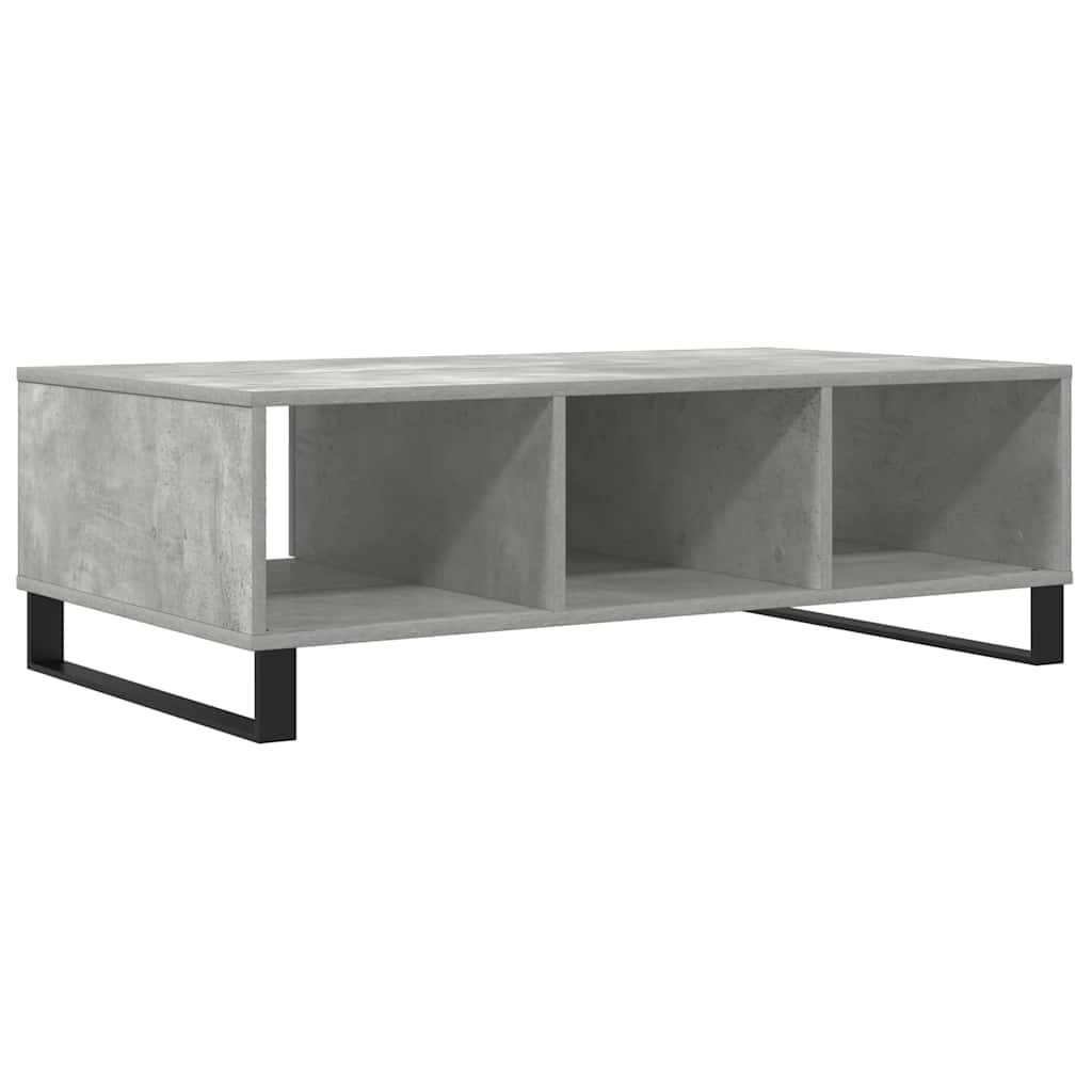 Couchtisch Betongrau 104x60x35 cm Holzwerkstoff