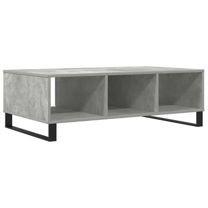 Couchtisch Betongrau 104x60x35 cm Holzwerkstoff