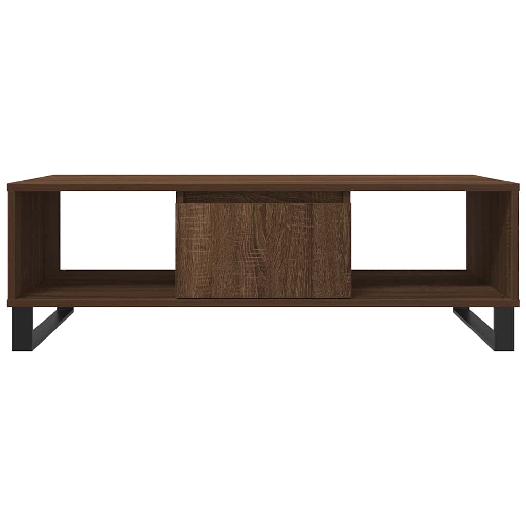 Couchtisch Braun Eichen-Optik 104x60x35 cm Holzwerkstoff