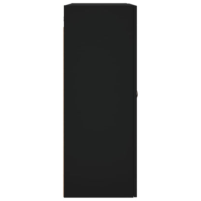 Wandschrank Schwarz 69,5x34x90 cm