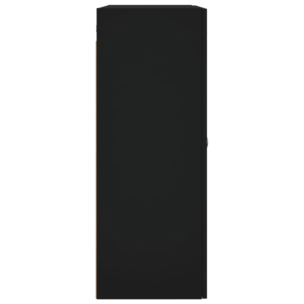 Wandschrank Schwarz 69,5x34x90 cm