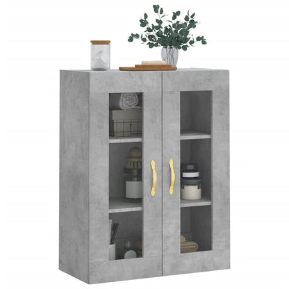 Overskab Beton Grå 69,5x34x90 cm