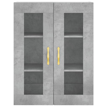 Overskab Beton Grå 69,5x34x90 cm