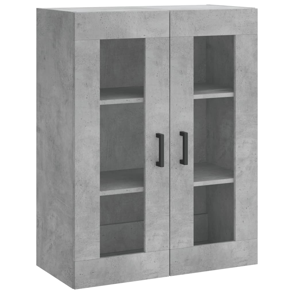 Overskab Beton Grå 69,5x34x90 cm