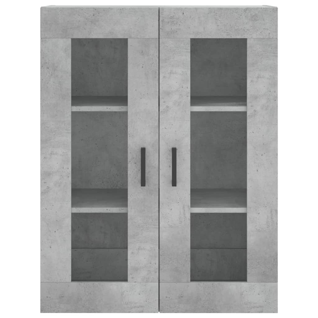 Overskab Beton Grå 69,5x34x90 cm