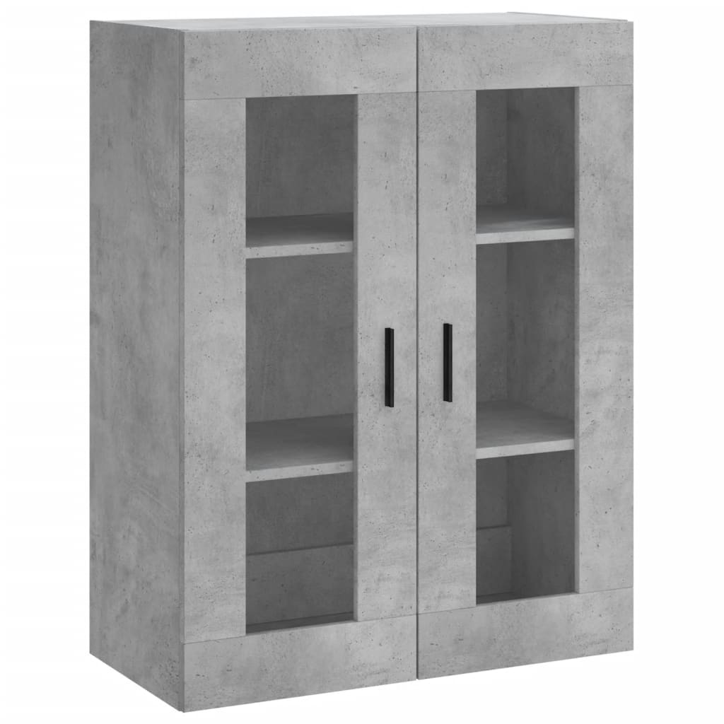 Overskab Beton Grå 69,5x34x90 cm