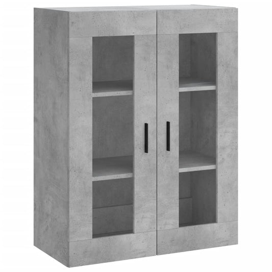 Overskab Beton Grå 69,5x34x90 cm