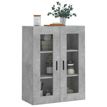 Overskab Beton Grå 69,5x34x90 cm
