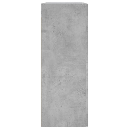 Overskab Beton Grå 69,5x34x90 cm