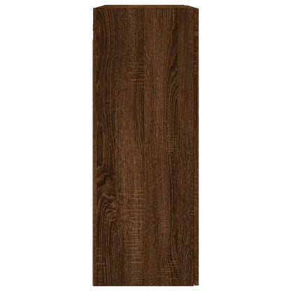 Wandschrank Braun Eichen-Optik 69,5x34x90 cm