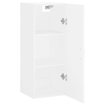 Wandschrank Weiß 34,5x34x90 cm