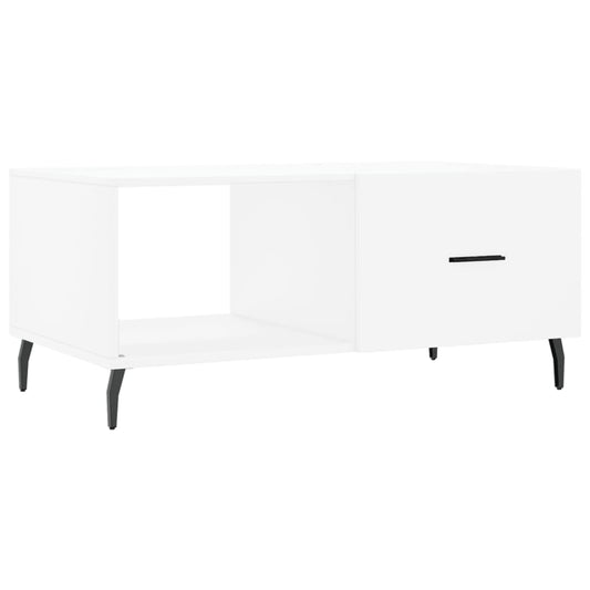 Couchtisch Weiß 90x50x40 cm Holzwerkstoff