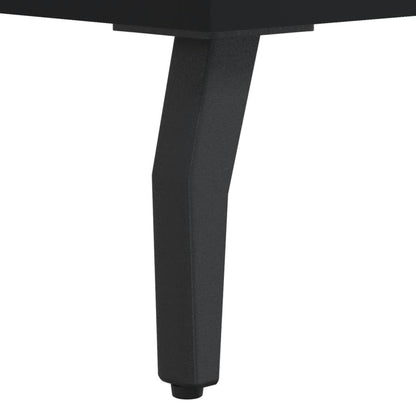 Sofabord Sort 90x50x40 cm Træ Materiale