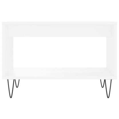 Couchtisch Weiß 60x50x40 cm Holzwerkstoff