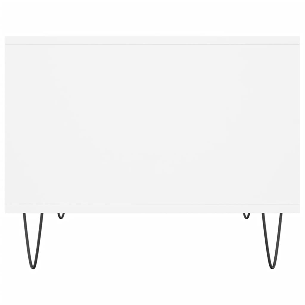 Couchtisch Weiß 60x50x40 cm Holzwerkstoff