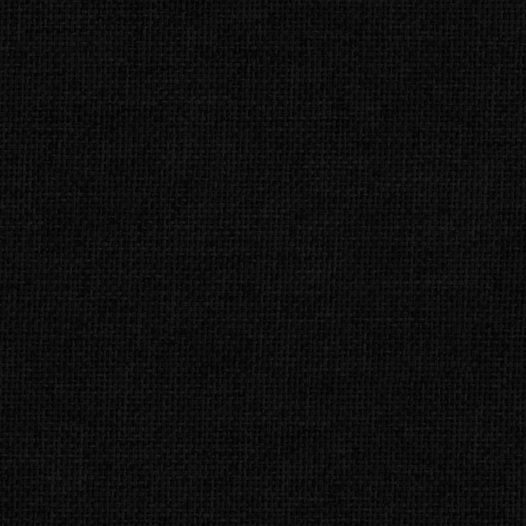 Kindersofa Schwarz 90x53x30 cm Stoff