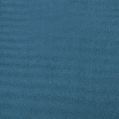 Kindersofa Blau 90x53x30 cm Samt